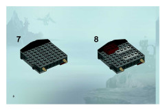 LEGO 7040 instructions page 8 – build guide