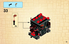 LEGO 70401 instructions page 43 – build guide