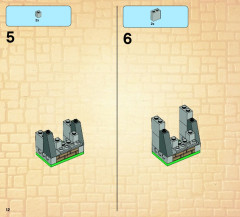 LEGO 70402 instructions page 12 – build guide