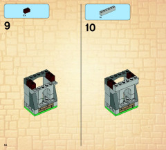 LEGO 70402 instructions page 14 – build guide