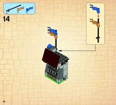 LEGO 70402 instructions page 26 – build guide