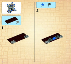 LEGO 70402 instructions page 34 – build guide