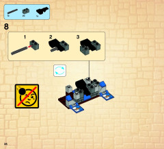 LEGO 70402 instructions page 38 – build guide