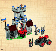 LEGO 70402 instructions page 46 – build guide