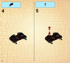 LEGO 70402 instructions page 6 – build guide