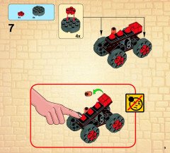 LEGO 70402 instructions page 9 – build guide