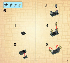 LEGO 70403 instructions page 11 – build guide