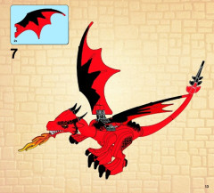 LEGO 70403 instructions page 13 – build guide