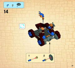 LEGO 70403 instructions page 25 – build guide