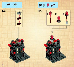 LEGO 70403 instructions page 46 – build guide
