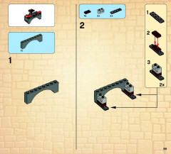 LEGO 70403 instructions page 69 – build guide