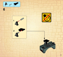 LEGO 70403 instructions page 71 – build guide