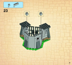 LEGO 70404 instructions page 15 – build guide