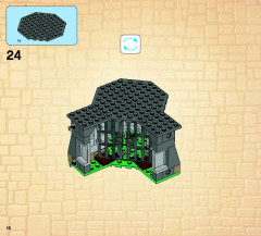 LEGO 70404 instructions page 16 – build guide