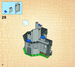 LEGO 70404 instructions page 20 – build guide