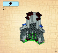 LEGO 70404 instructions page 23 – build guide