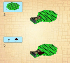 LEGO 70404 instructions page 3 – build guide