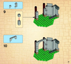 LEGO 70404 instructions page 35 – build guide