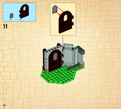 LEGO 70404 instructions page 36 – build guide