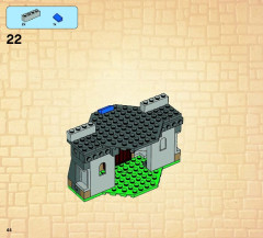 LEGO 70404 instructions page 44 – build guide