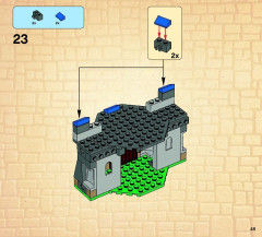 LEGO 70404 instructions page 45 – build guide