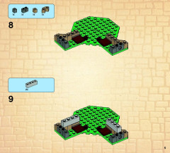 LEGO 70404 instructions page 5 – build guide