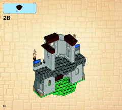 LEGO 70404 instructions page 50 – build guide