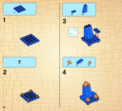 LEGO 70404 instructions page 52 – build guide