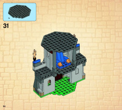 LEGO 70404 instructions page 54 – build guide