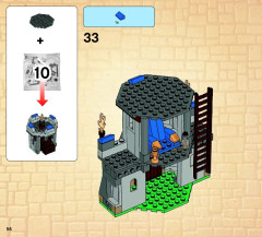 LEGO 70404 instructions page 56 – build guide