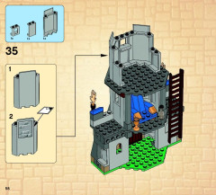 LEGO 70404 instructions page 58 – build guide