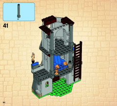 LEGO 70404 instructions page 64 – build guide