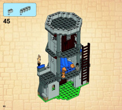 LEGO 70404 instructions page 68 – build guide