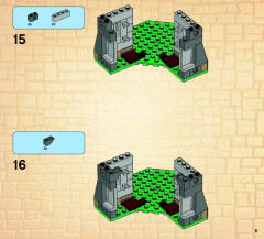 LEGO 70404 instructions page 9 – build guide