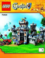 LEGO 70404 instructions page 1 – build guide