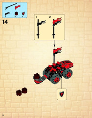 LEGO 70404 instructions page 14 – build guide