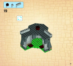 LEGO 70404 instructions page 15 – build guide