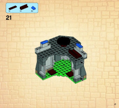 LEGO 70404 instructions page 17 – build guide