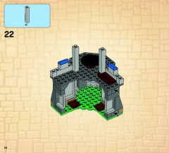 LEGO 70404 instructions page 18 – build guide