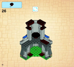 LEGO 70404 instructions page 22 – build guide