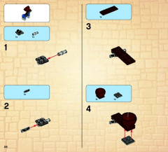 LEGO 70404 instructions page 26 – build guide