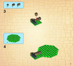 LEGO 70404 instructions page 3 – build guide