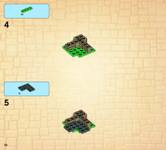 LEGO 70404 instructions page 34 – build guide