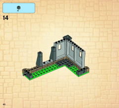 LEGO 70404 instructions page 40 – build guide