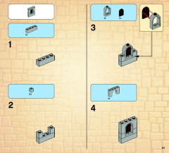 LEGO 70404 instructions page 41 – build guide