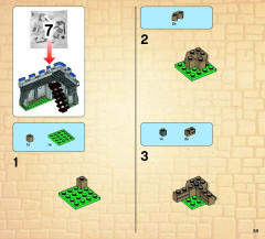 LEGO 70404 instructions page 55 – build guide