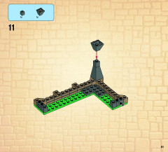 LEGO 70404 instructions page 61 – build guide