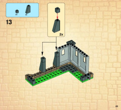 LEGO 70404 instructions page 63 – build guide