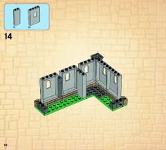 LEGO 70404 instructions page 64 – build guide