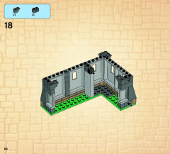 LEGO 70404 instructions page 68 – build guide